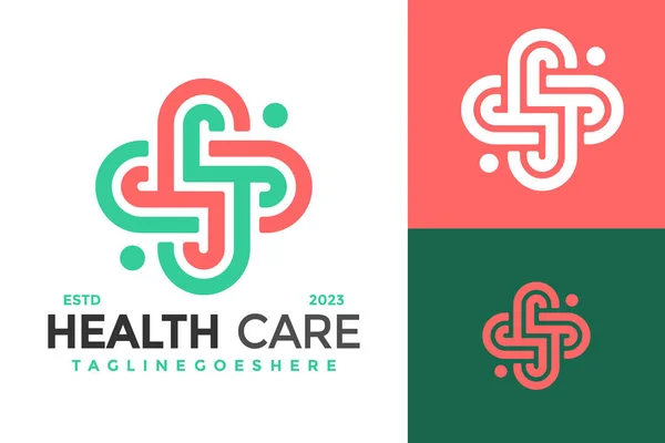 Salud Médica Diseño Del Logotipo Símbolo Vectorial Icono Ilustración Gráficos Vectoriales