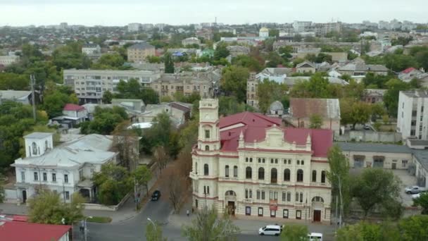 Περιφερειακό Μουσείο Τέχνης Kherson Kherson Πόλη Κτίρια Και Αξιοθέατα Από — Αρχείο Βίντεο