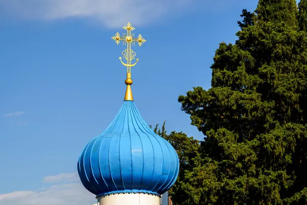 Karadağ Rus Ortodoks Kilisesi. Karadağ kıyısında küçük, güzel bir Hıristiyan kilisesi..