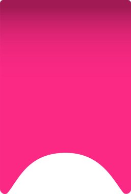 Alttaki beyaz boşluğun nazik eğrisiyle pürüzsüz pembe eğimli arkaplan şık tasarımlar ve sunumlar için mükemmel zarif ve modern bir zemin oluşturuyor.