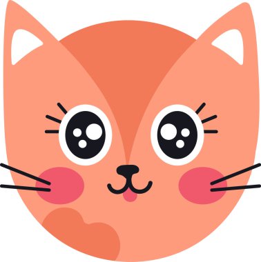 Çerçeveyi dolduran sevimli kızıl kedi yüzü, büyük, anlamlı gözler, pembe yanaklar, küçük pembe bir dilin dikizlemesi, ve narin bıyıklar, iç açıcı ve eğlenceli bir sahne yaratıyor.