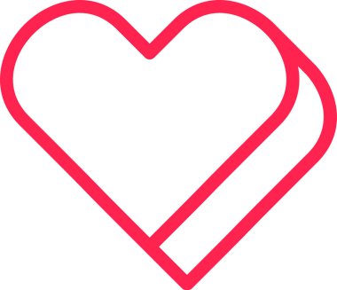 Kırmızı kurdele zarif bir kalp şekli oluşturuyor, aşkı, sevgiyi ve romantizmi simgeliyor. Sevgililer Günü ya da çiftler arasındaki sevgi ve bağın kutlanması için ideal.