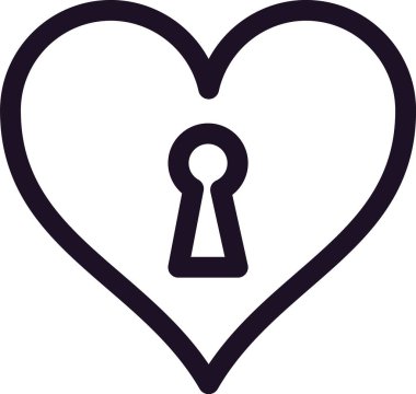 Sade kalp şeklinde kilit gizli aşkı, mahremiyeti, kişisel duyguları ve güvenliği temsil eder. Sevgililer Günü, düğün ya da yıldönümü için uygundur.