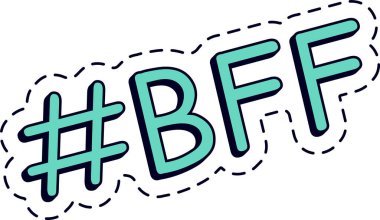 En iyi arkadaşlar her zaman bir hashtag ve kesik çizgi çizerler, dostluğun derin bağlarını resmederler ve gerçek dostlar arasında paylaşılan neşe ve desteği kutlarlar.