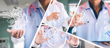 Doktorlar, hastalıkların tedavisinde doğruluğu artırmak için yapay zeka teknolojisi kullanıyorlar..