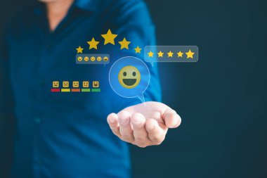 Kullanıcı deneyimi derecesi. Hizmet kalitesi müşteri değerlendirmesi kurumsal itibar sıralamasına yol açar.