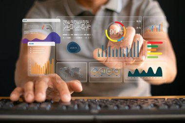 İş zekası ve finans, teknoloji, işletim, satış ve pazarlama için KPI yönetim sistemleri.