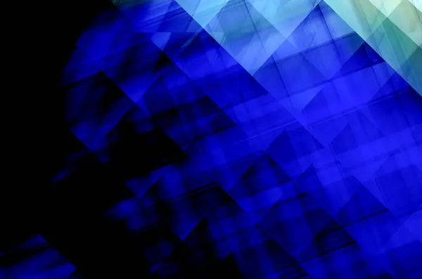 Dark blue, black gradient background with geometric shapes. Illustrations for design and presentation
