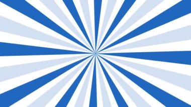 Çizgi roman arkaplan animasyonu, klasik pop sanat arka planı, hareketli radyal ışınlar ve noktalar desenli. Hareket grafikleri ve dijital kompozisyon