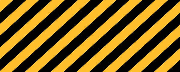 Línea Advertencia Negra Amarilla Con Rayas Fondo Eps10 Vector — Vector de stock