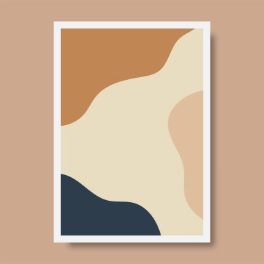 El çizimi sanatsal arka plan tasarımları. Duvar dekorasyonu, kitap kapakları, broşürler, posterler, el ilanları için kullanılabilir. Vektör illüstrasyonu