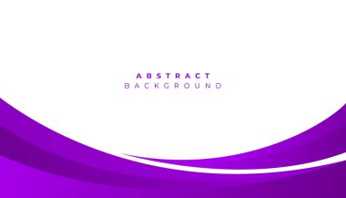 Soyut mor dalgalı iş geçmişi. Vektör illüstrasyonu