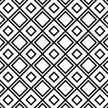 Çizgileri olan soyut geometrik desen. Siyah beyaz dokular. Vektör illüstrasyonu