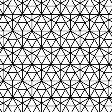 Çizgileri olan soyut geometrik desen. Siyah beyaz dokular. Vektör illüstrasyonu