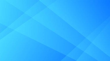 Minimum geometrik mavi arkaplan ve dinamik şekiller bileşimi. Vektör illüstrasyonu