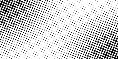Soyut yarım ton kalıbı. Arka plan dokusu retro etki noktası, pop sanat ve çizgi roman. Vektör illüstrasyonu