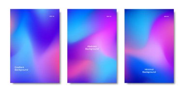 Mor sıvı soyut arkaplan ve örgü gradyanı. Dalgalı sıvı modern tasarım, yumuşak mor derecelendirme ve bulanık efekt ağ kapakları, afişler, posterler, broşürler için. Vektör illüstrasyonu