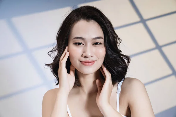 Belleza Foto Joven Mujer Asiática — Foto de Stock