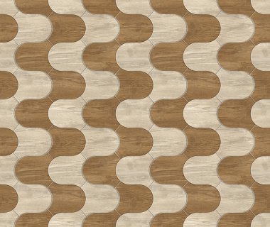 Tahtadan, mermerden, betondan, çimentodan ve taştan yapılmış geometrik dikişsiz dekor.