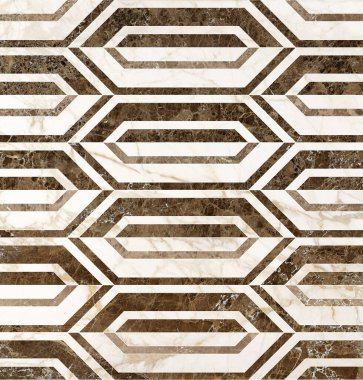 Tahtadan, mermerden, betondan, çimentodan ve taştan yapılmış geometrik dikişsiz dekor.