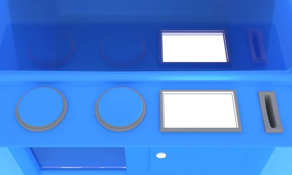 Кран Ігровий Автомат 3Dcg Ілюстрація — стокове фото