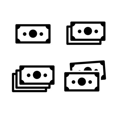 Bill simgesi seti: vektör