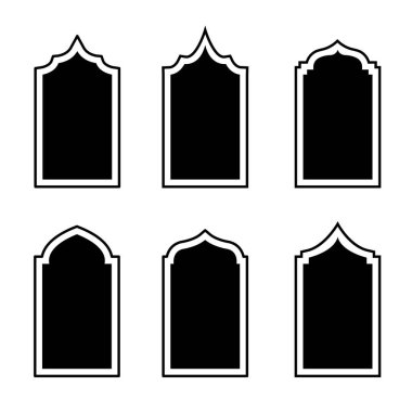 Boşluk çerçeve setini kopyala: vektör