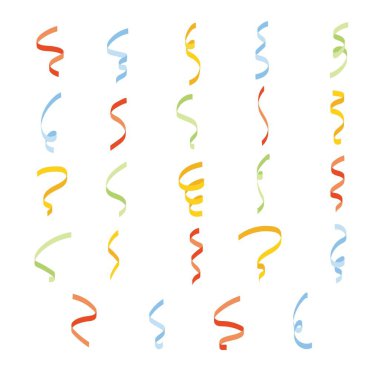 Confetti Vector Illustration : Vector clipart