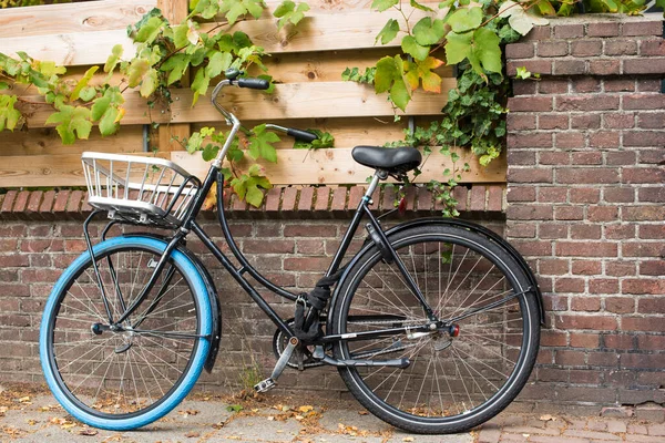 Fahrrad Der Straße Von Amsterdam — Stockfoto