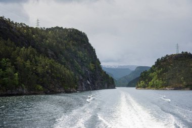 Norveç 'teki fiyort manzaraları