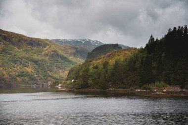 Norveç 'teki fiyort manzaraları