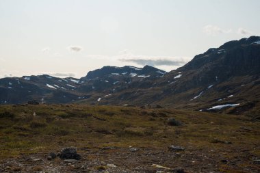 Karlı Dağlarla Jotunheimen Manzarası