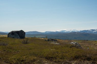Norveç 'in Arktik Tepelerinde Kar yağışıweather forecast