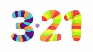 Dünya Down sendromu gün. 21 Mart