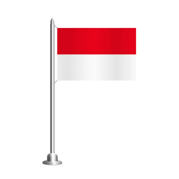 Vector Illustration Independence Day Indonesia Panji Perayaan Bendera Indonesia - Stok Vektor