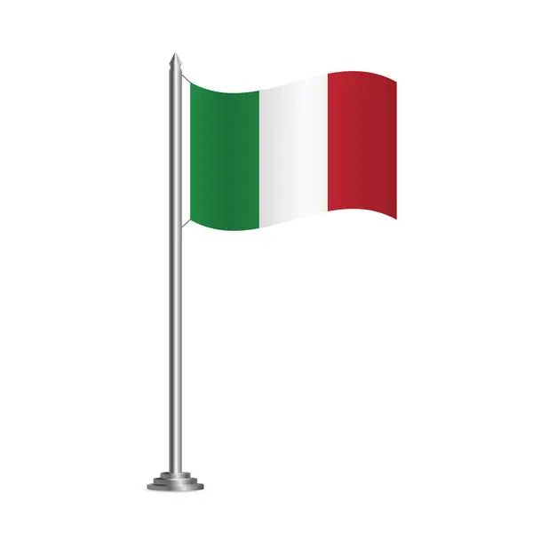 イタリアの旗 ベクトル イラスト ストックベクター