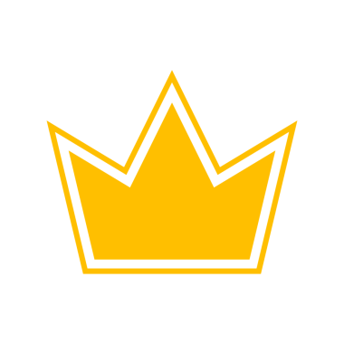 Sarı Taç. Düz Çizim