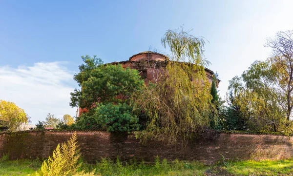 Doku Duvar Eski Sıvalı — Stok fotoğraf