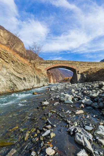Puente Viejo Gakh Azerbaiyán — Foto de Stock