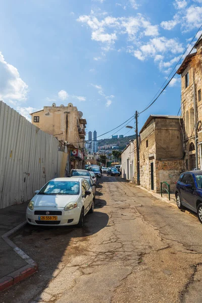 Izrael Hajfa 2022 Ulice Mieście Hajfa Izraelu — Zdjęcie stockowe