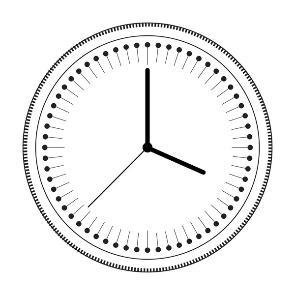 Icono Abstracto Del Reloj Objeto Del Reloj — Archivo Imágenes Vectoriales