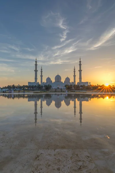 Абу Даби Оаэ Апреля 2023 Года Великая Мечеть Шейха Заида — стоковое фото