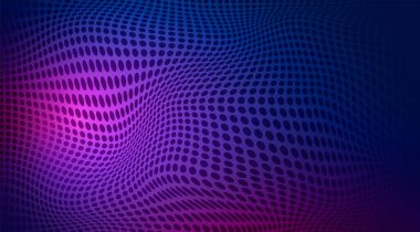 Dairelerden soyut bir arkaplan. Çember ve dalgalar