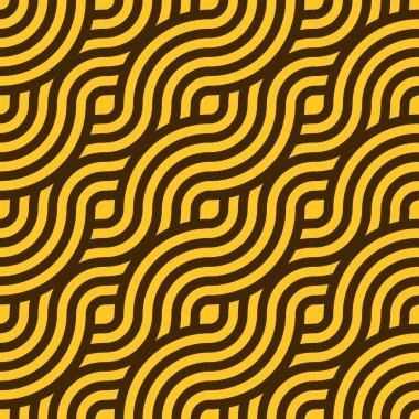 Soyut, kusursuz, tekrarlayan geometrik desen