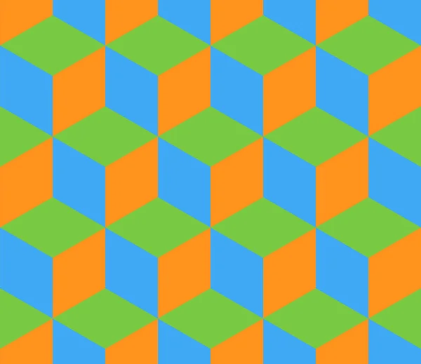 Abstract Herhalend Naadloos Geometrisch Patroon — Stockvector