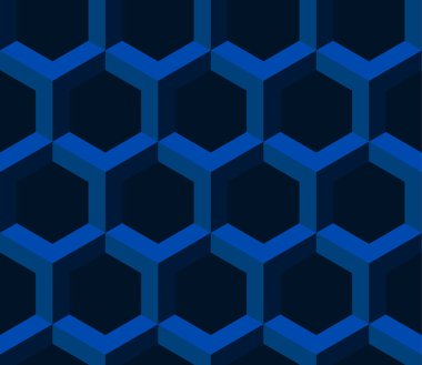 Soyut tekrarlayan kusursuz geometrik desen