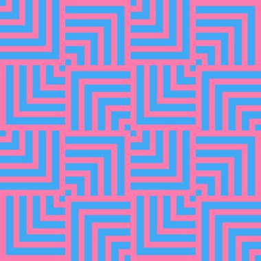 Soyut tekrarlayan kusursuz geometrik desen