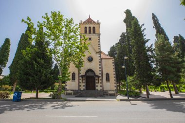 Azerbaycan 'daki eski işlevsiz Alman kilisesi