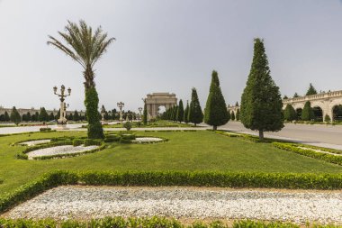 Azerbaycan 'ın Ganja şehrinde Zafer Kemeri