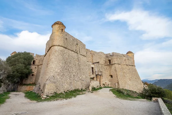 Fort Mont Alban Xvi Wieczna Twierdza Wojskowa Nicei Francja — Zdjęcie stockowe